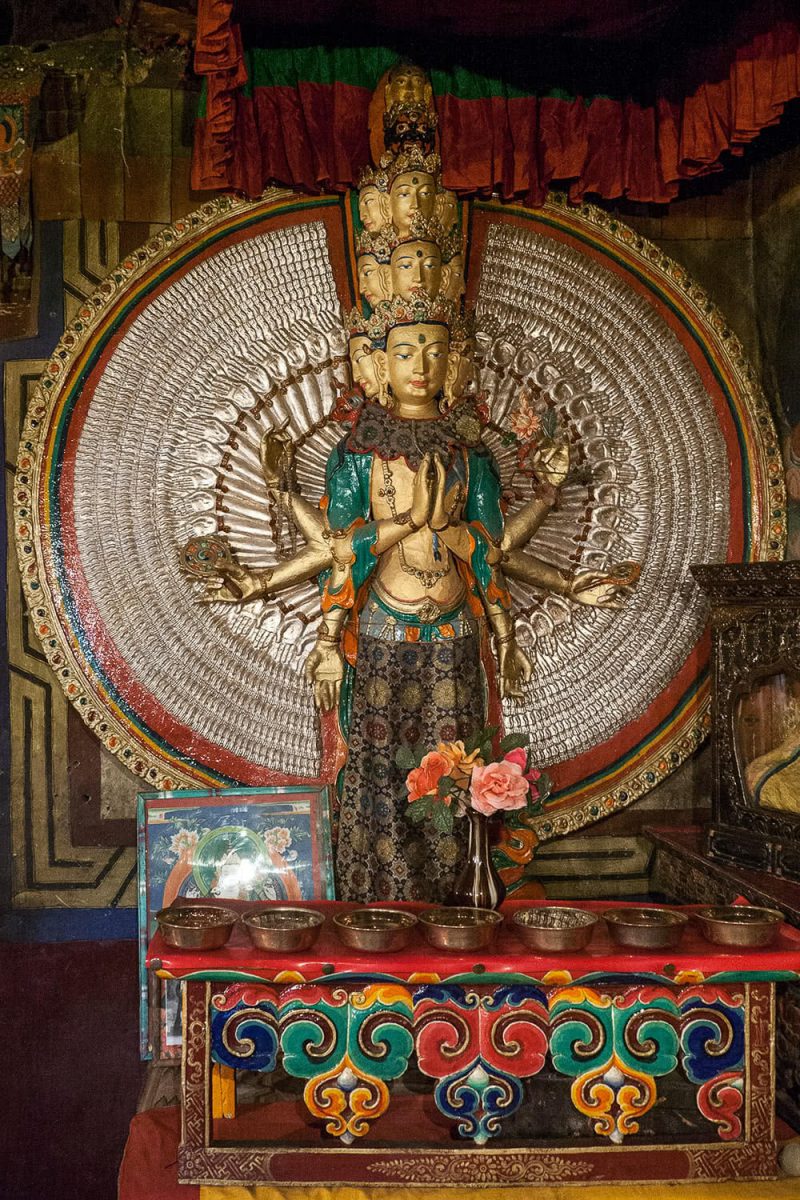 Buddha-Statue, Ladakh