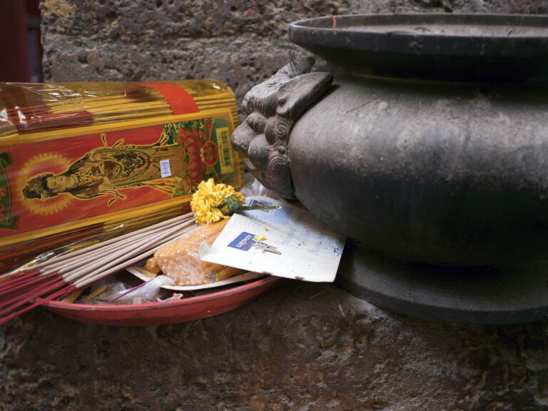 Buddhistisches Still aus Thailand