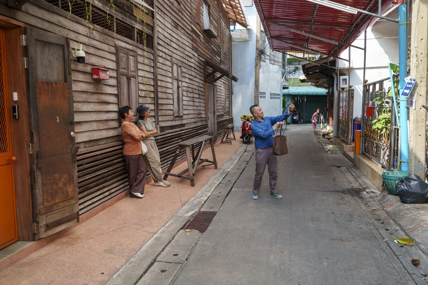 Touristen in China Town, Bangkok