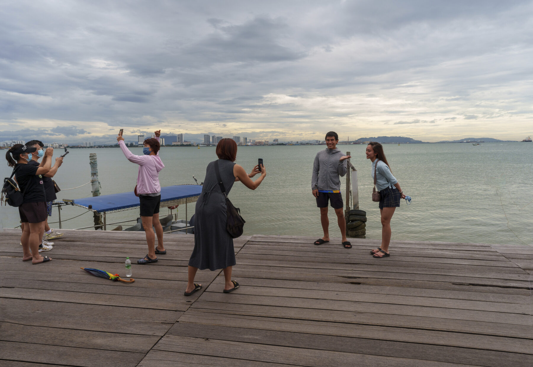 Touristen in Penang