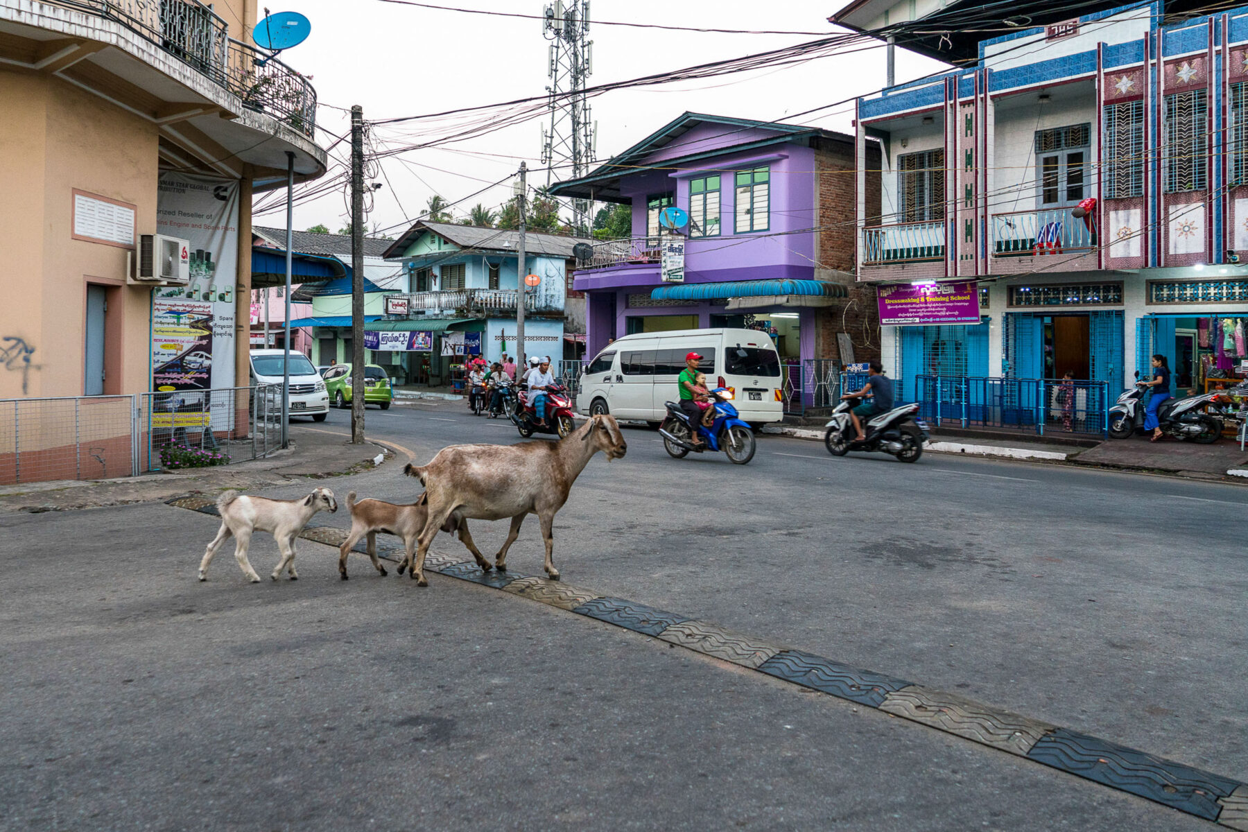 streetlife in asien