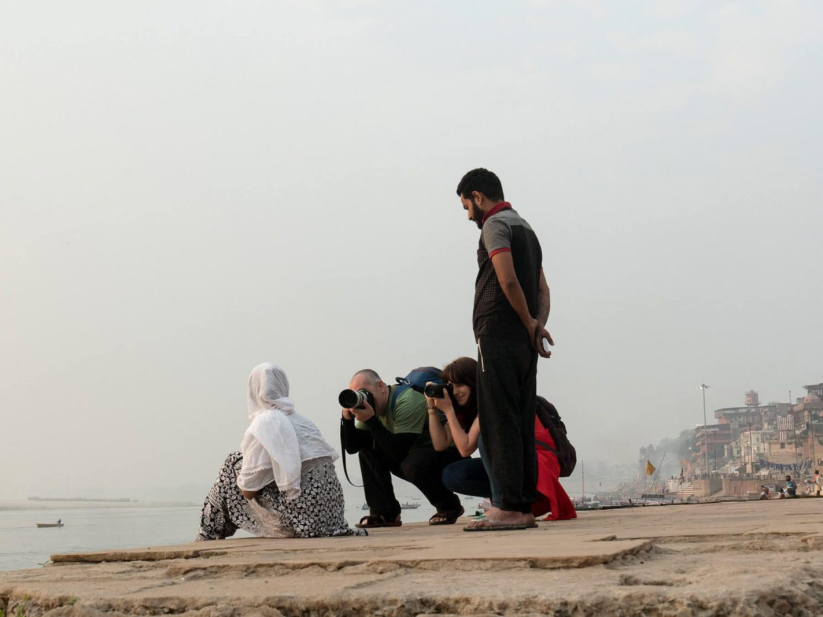 Tourist in Indien