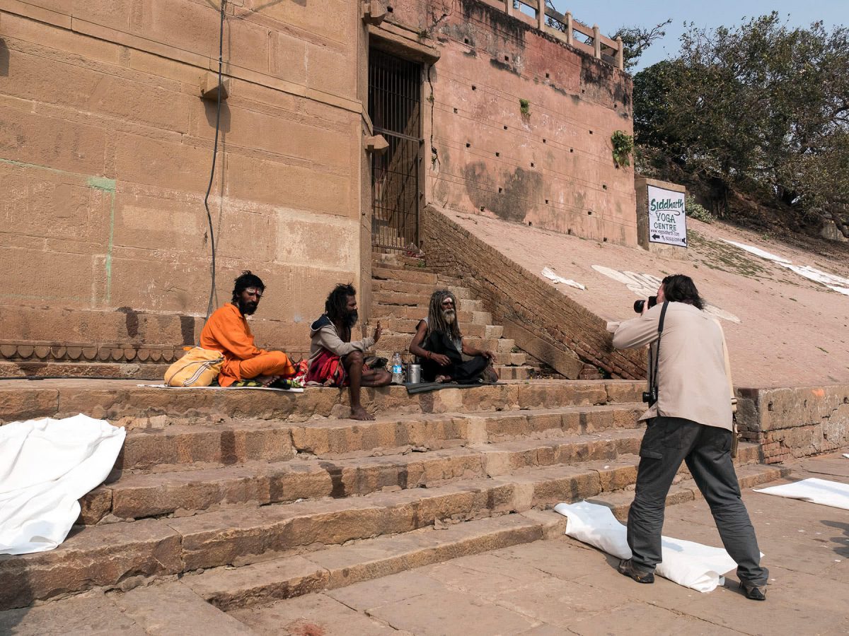 Tourist in Indien