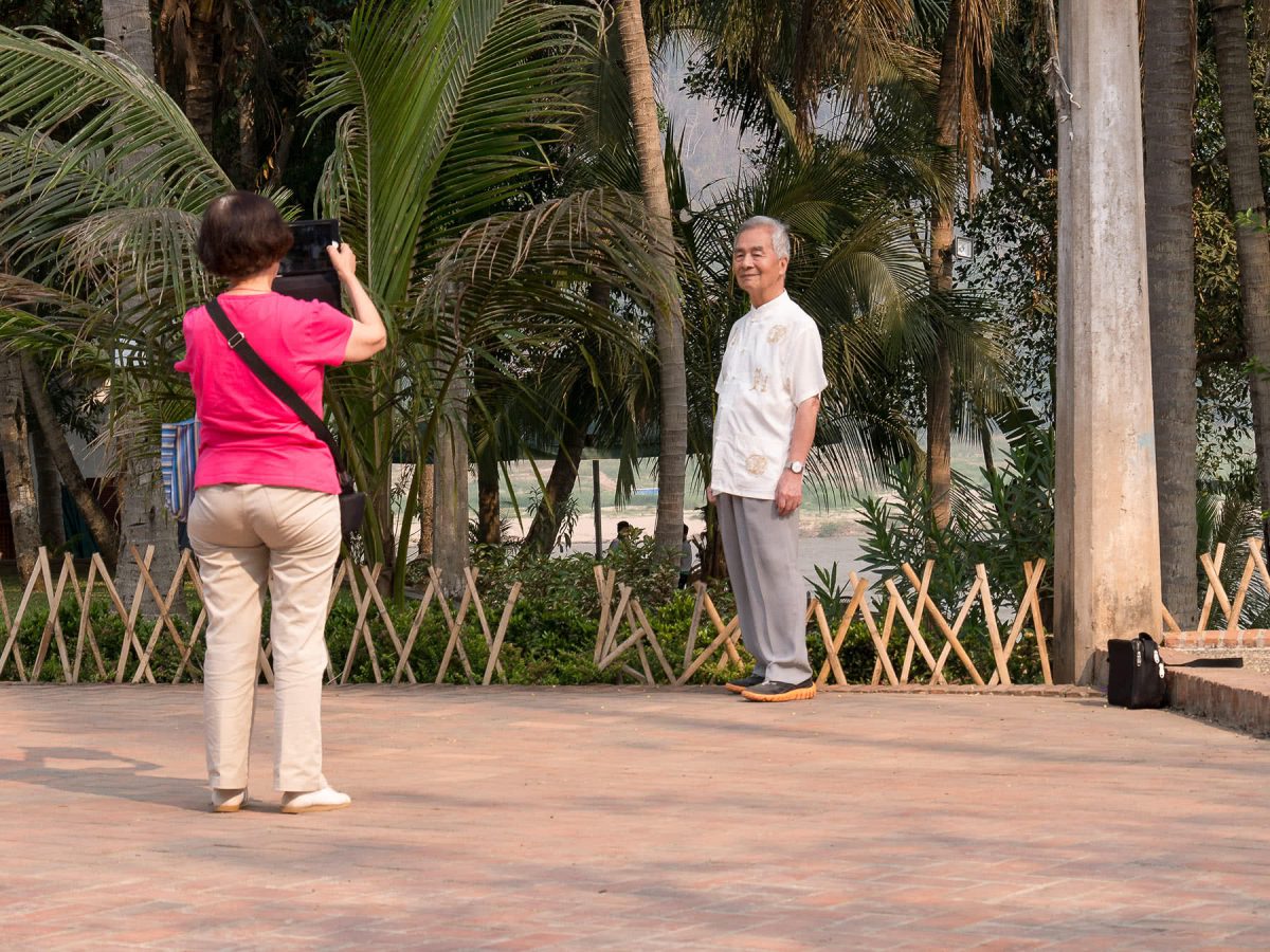 Tourist in Laos