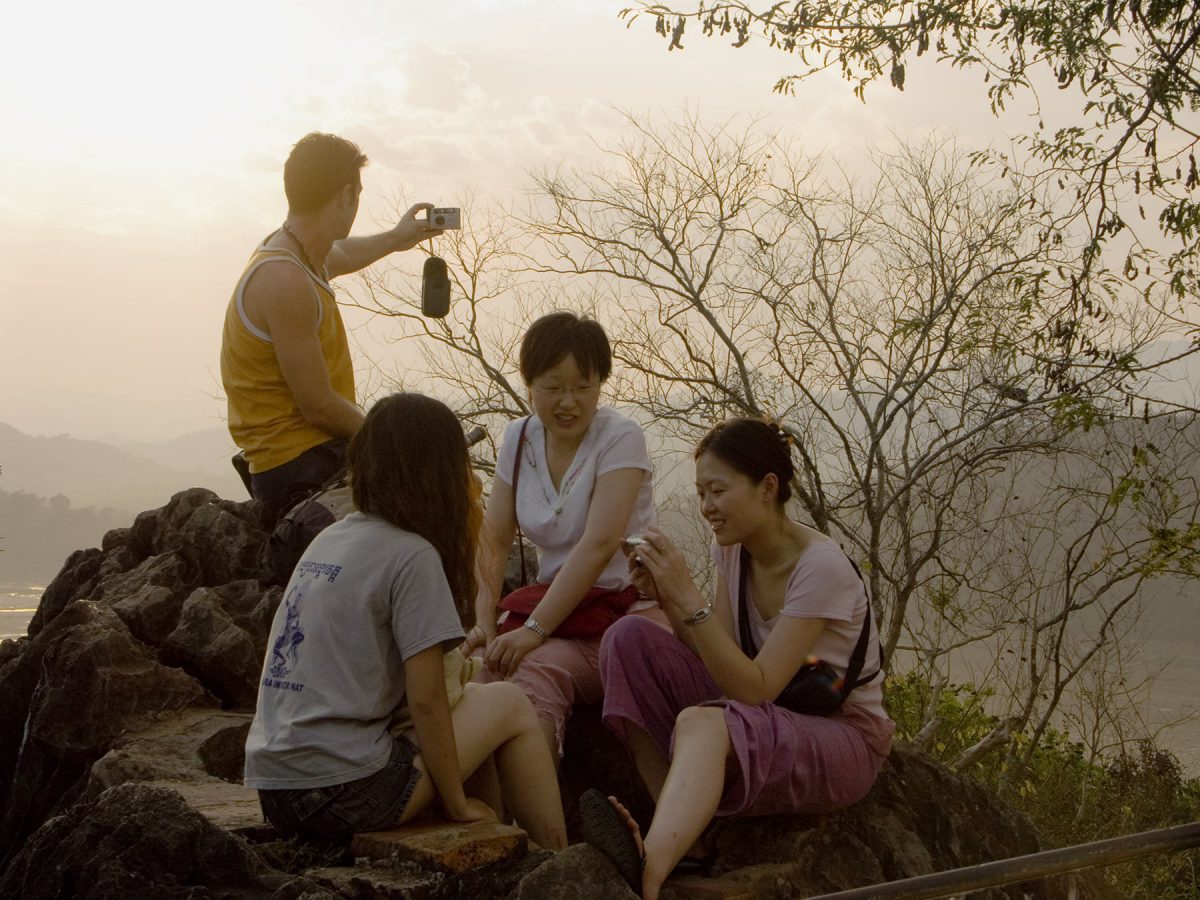 Tourist in Laos