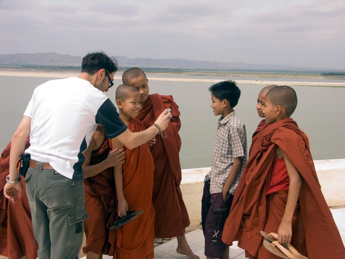 Tourist in Myanmar