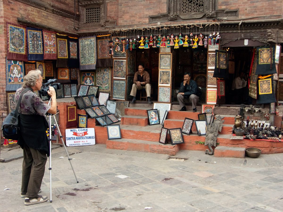 Tourist in Nepal