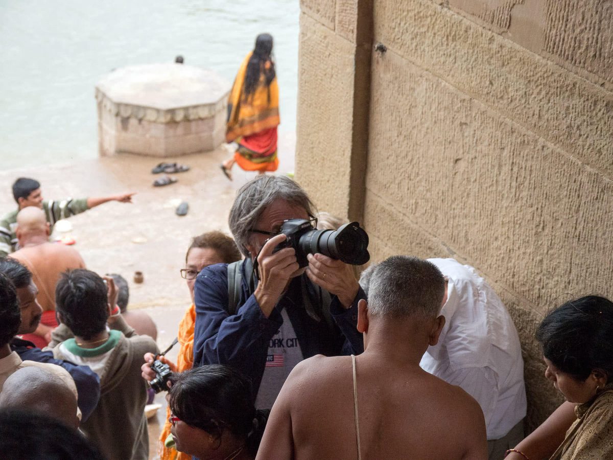 Tourist in Indien